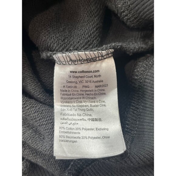 Nirvana Kids Black Size 7 2023 Sweatshirt Graphic Print - Picture 8 of 9